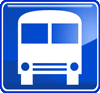 Bild Piktogramm EKT Farmsen  Bus
